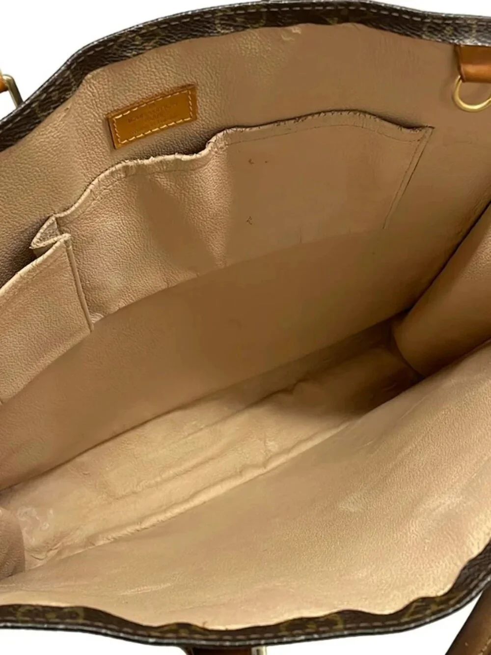 LOUIS VUITTON Sac Plat M51140 (new model) Monogram Unclear Handbag